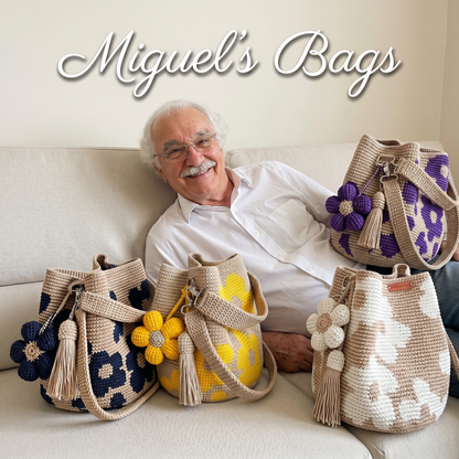 Crochet Flower Bag