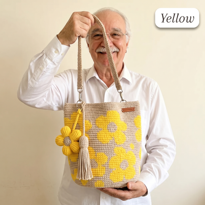 Crochet Flower Bag