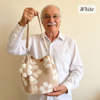 Crochet Flower Bag